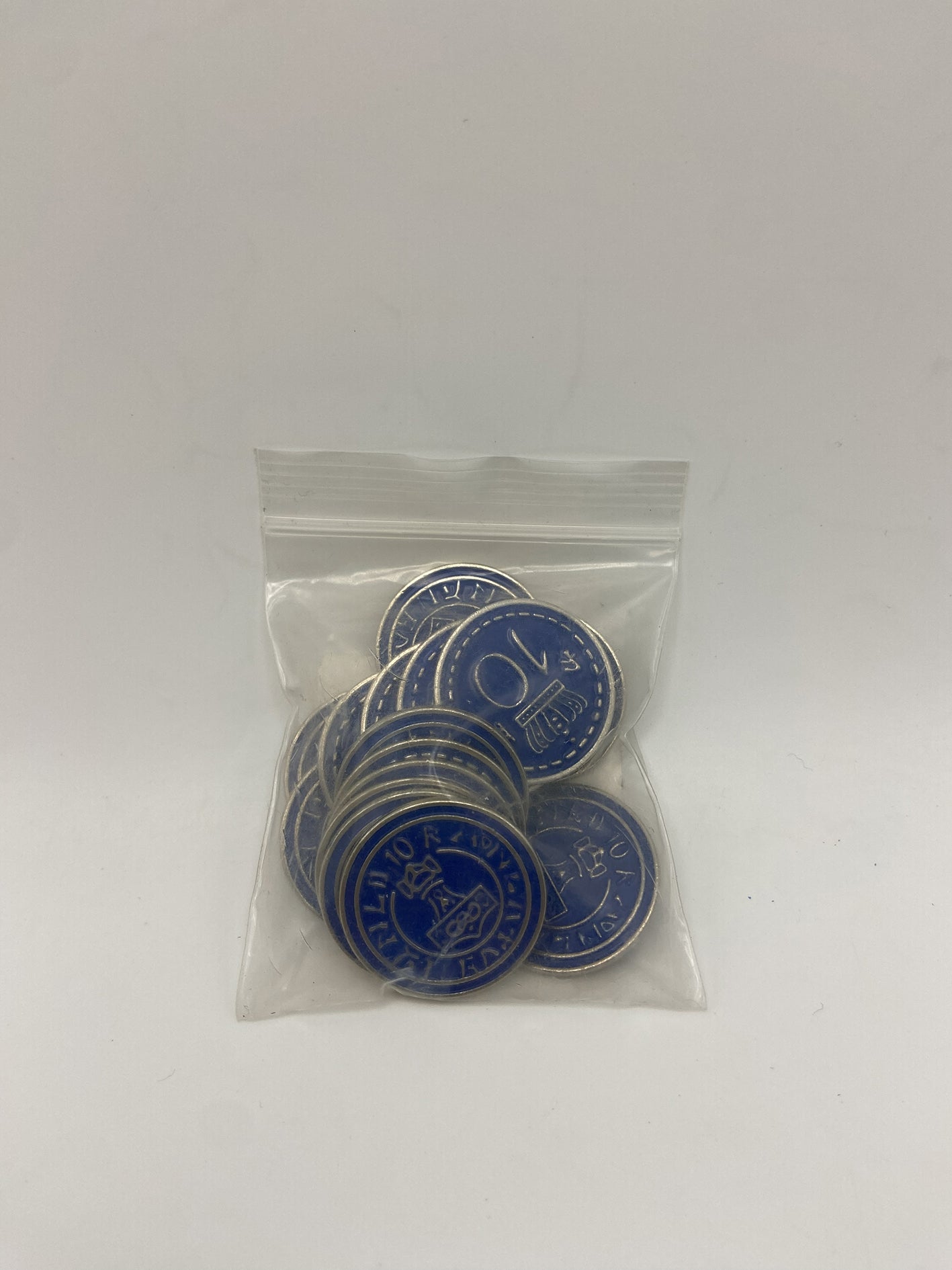 Scythe Promo Metal 15 $10 Blue Coins Monete aggiuntive espansione