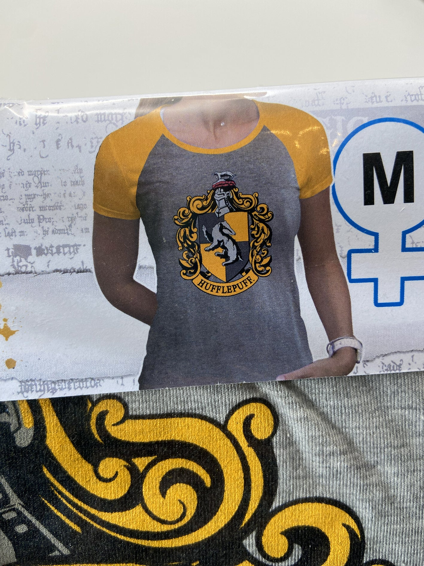 Harry Potter T-Shirt Premium Tassorosso Hufflepuff Donna M Abystyle