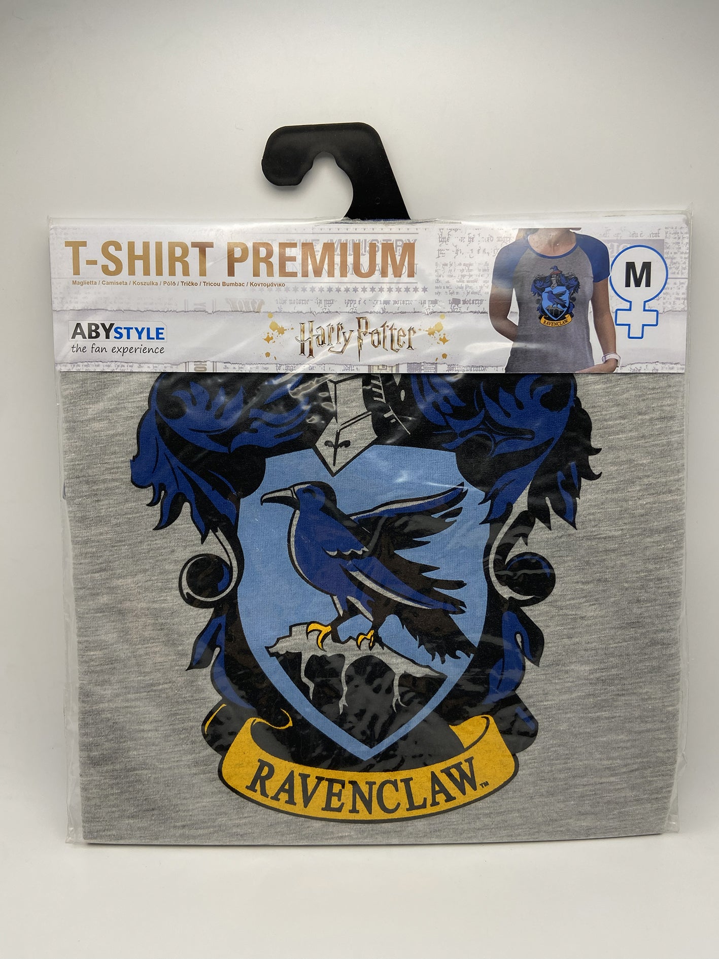 Harry Potter T-Shirt Premium Corvonero Ravenclaw Donna M Abystyle