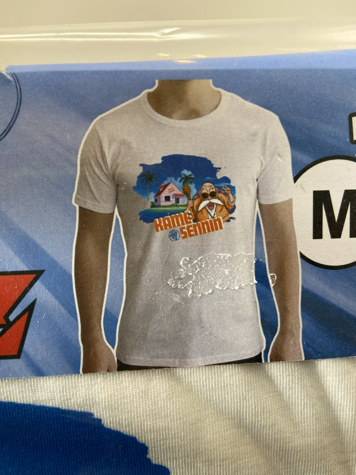 Dragon Ball Z T-shirt Master Roshi Maestro Unisex Bianca M New Fit Abystyle