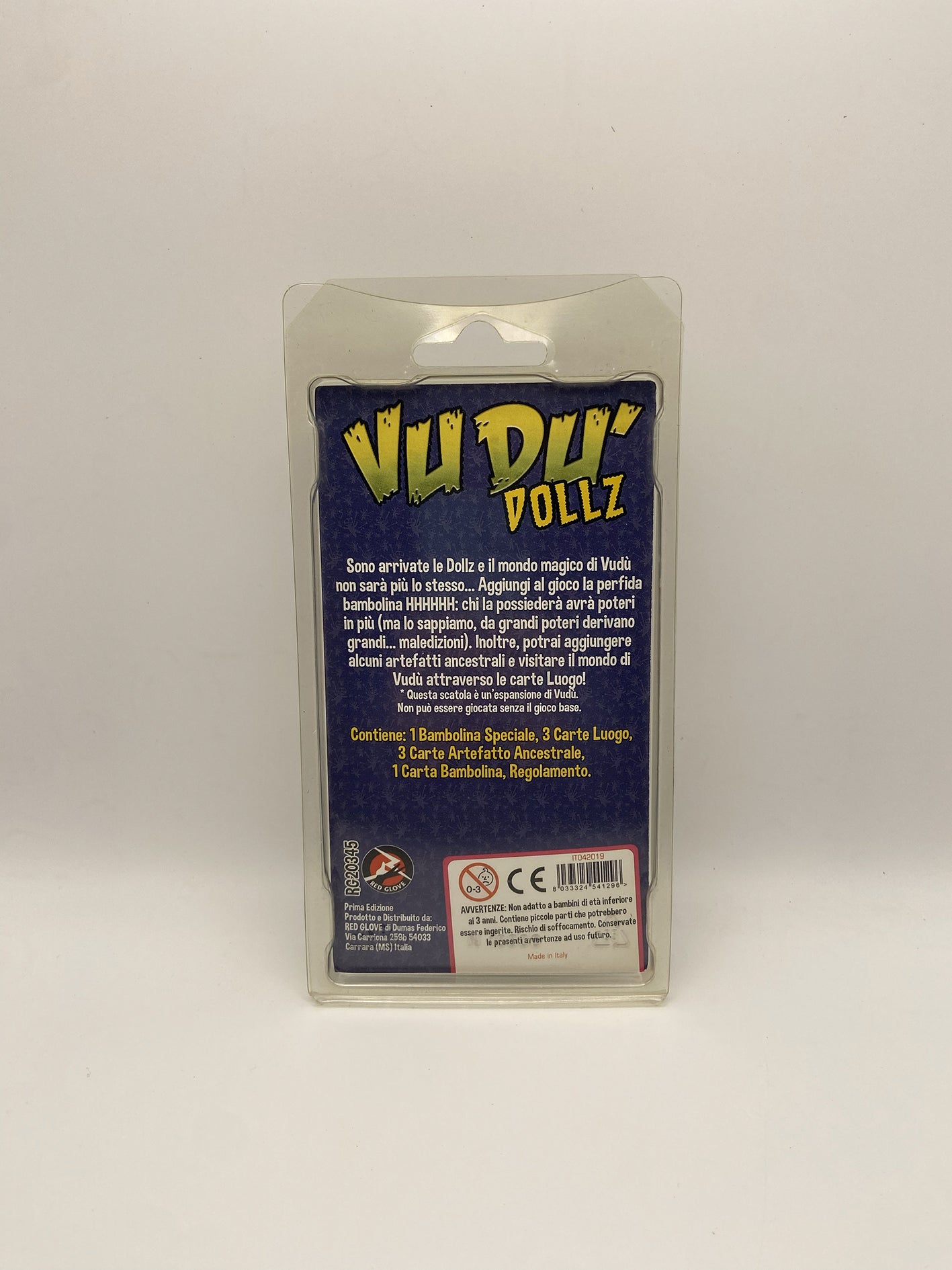 Vudù Dollz Hhhhhh Bambolina + Carte Espansione Gioco da tavolo Red Glove