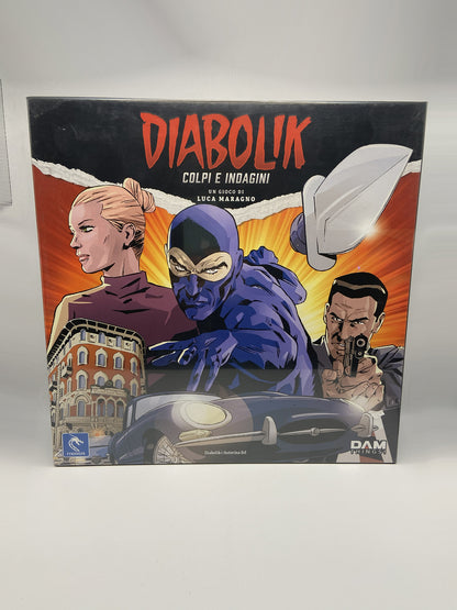 Diabolik - Colpi e indagini - Gioco da tavolo