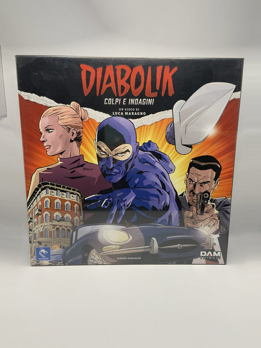 Diabolik - Colpi e indagini - Gioco da tavolo