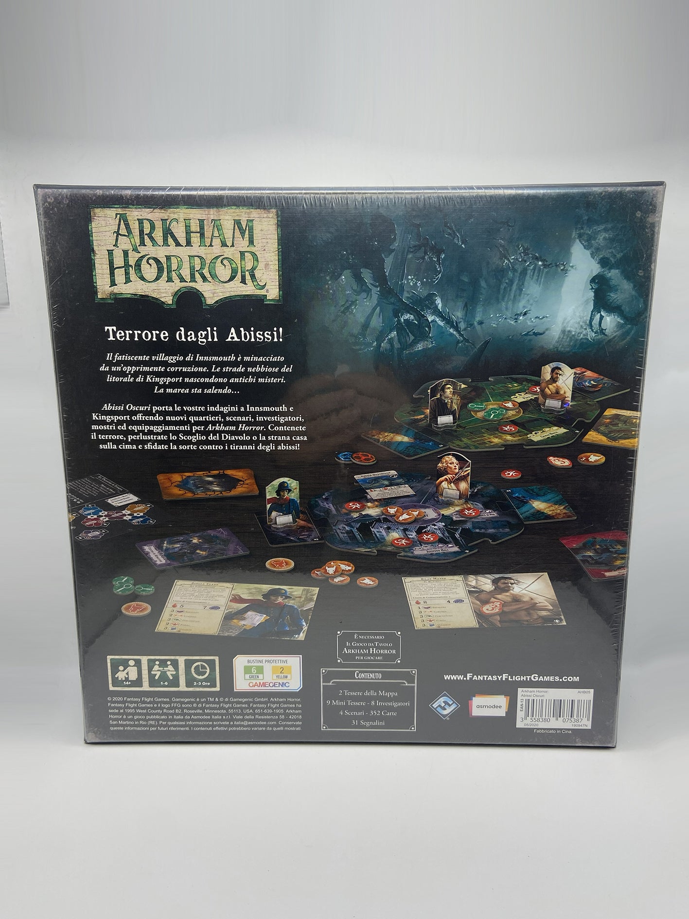 Arkham Horror Terza Edizione Abissi Oscuri Espansione Asmodee