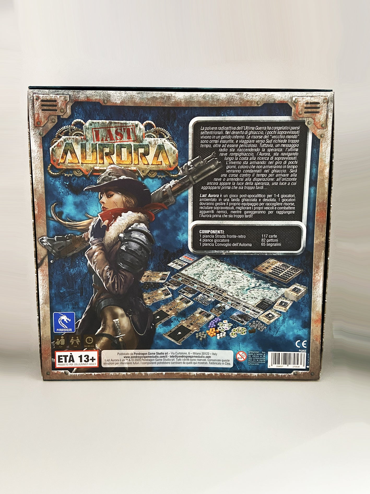 Last Aurora Gioco da Tavolo Pendragon Game Studio ITA Usato