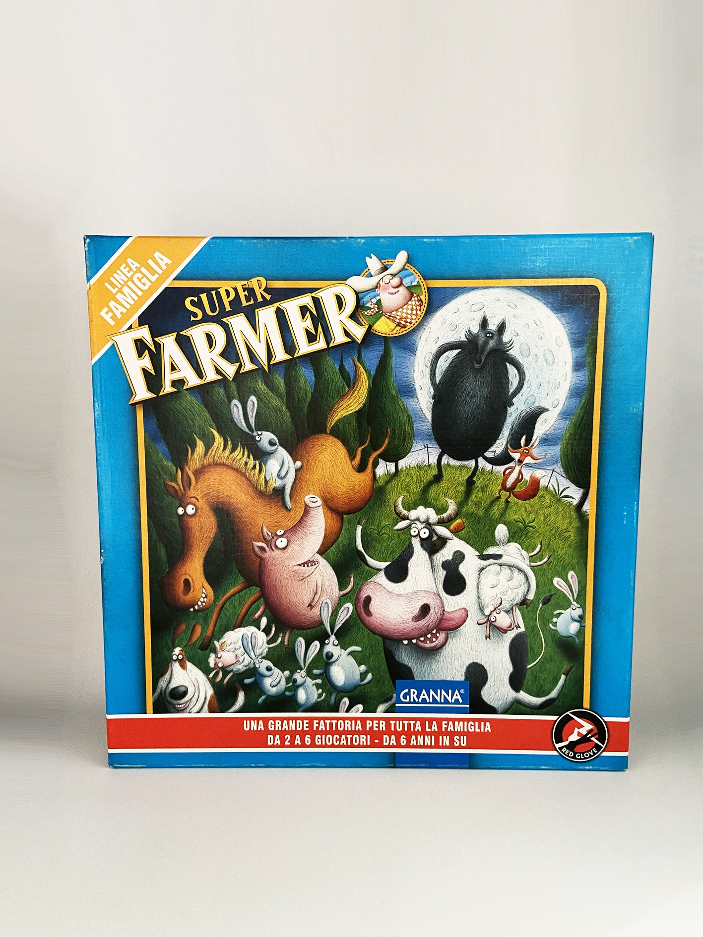 Super Farmer Gioco da tavolo Granna Red Glove Usato