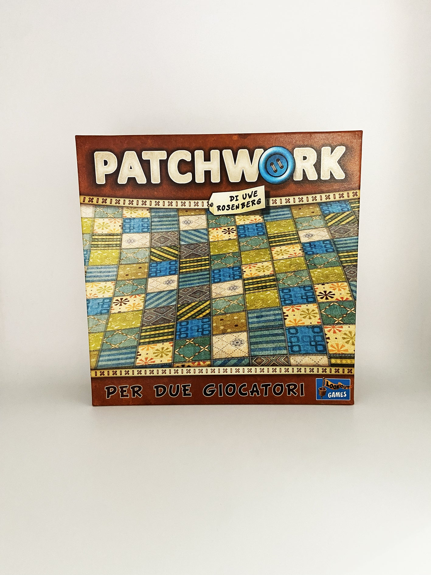 Patchwork 2 giocatori ITA gioco da tavolo Asmodee Usato Uwe Rosenberg