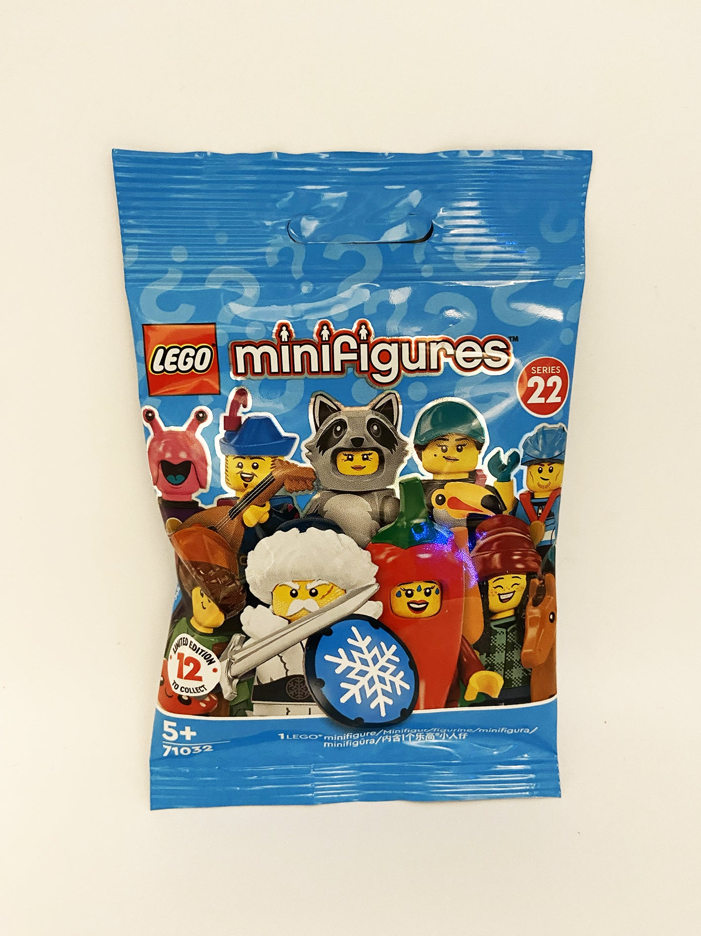 LEGO Minifigures 71032 Serie 22 Edizione Limitata Bustina Sigillata Personaggio casuale