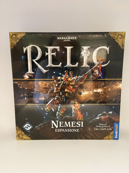 Relic Nemesi Espansione Gioco da tavolo Warhammer Talisman Giochi Uniti
