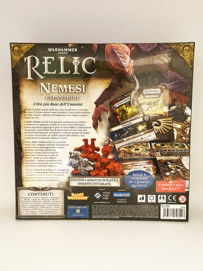 Relic Nemesi Espansione Gioco da tavolo Warhammer Talisman Giochi Uniti