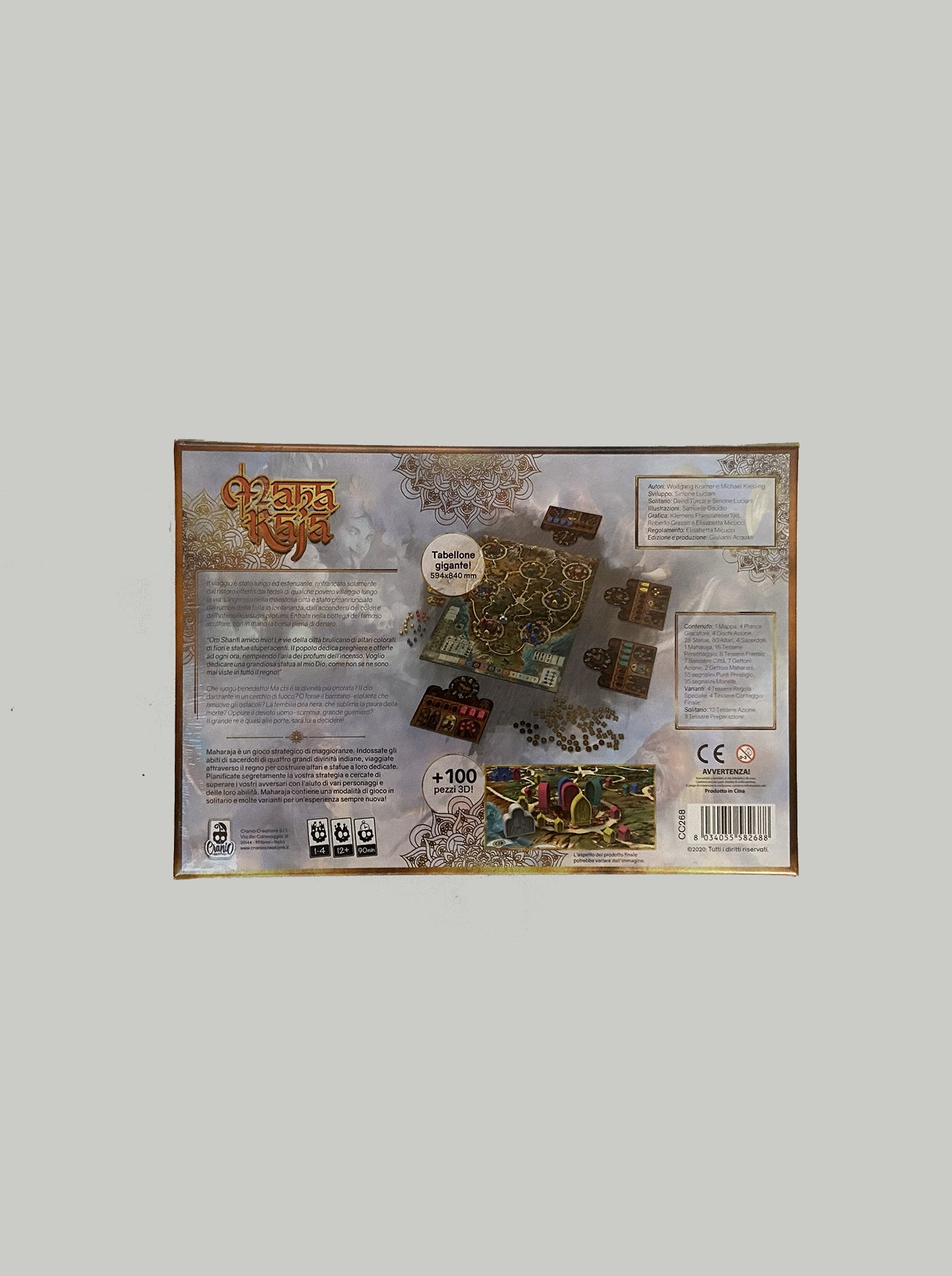 Maharaja CC268 Blu Cranio Creations Gioco da tavolo