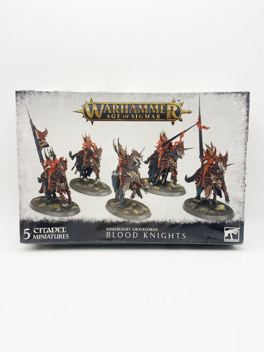 Warhammer Age Of Sigmar Soulblight Gravelords Blood Knights Citadel Miniatures