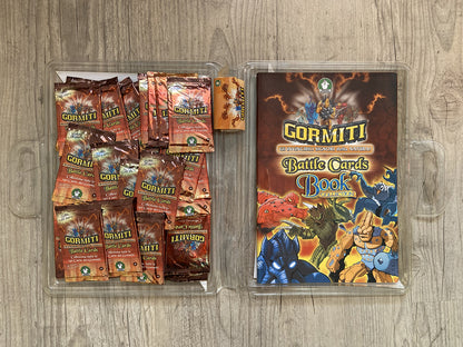 Gormiti Battle Cards Book Album + 30 pacchetti sigillati