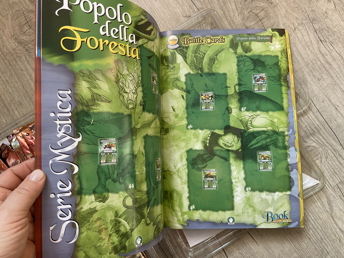 Gormiti Battle Cards Book Album + 30 pacchetti sigillati