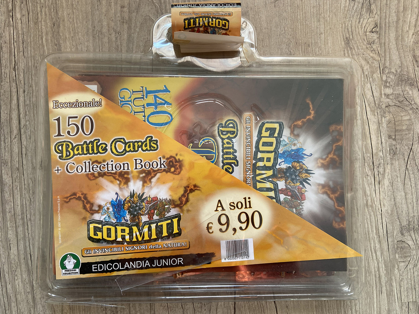 Gormiti Battle Cards Book Album + 30 pacchetti sigillati