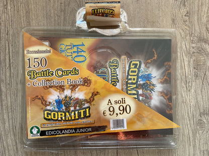 Gormiti Battle Cards Book Album + 30 pacchetti sigillati