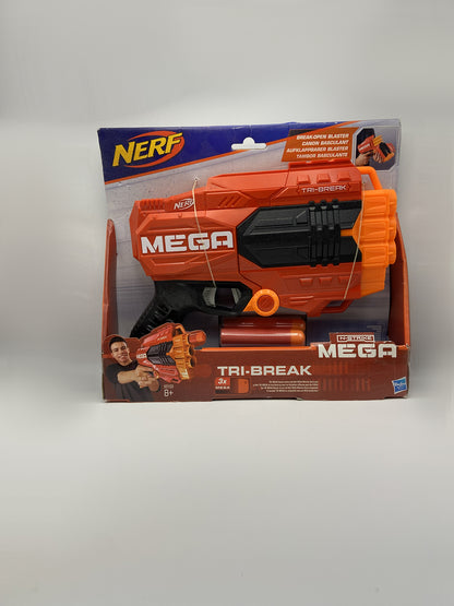 Nerf Mega Tri Break Hasbro N-Strike Blaster