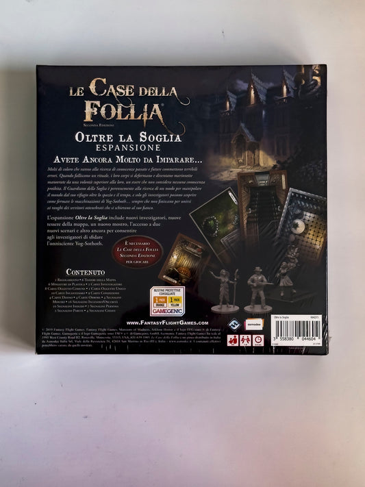 Arkham Horror Le Case della Follia Oltre la Soglia Seconda Edizione Espansione Ita Asmodee