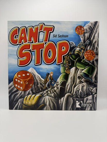 Can't Stop Gioco da Tavolo Dadi Sid Jackson Franjos Usato