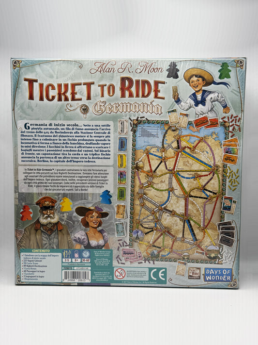 Ticket To Ride Germania Gioco da tavolo Giochi Uniti Boardgame