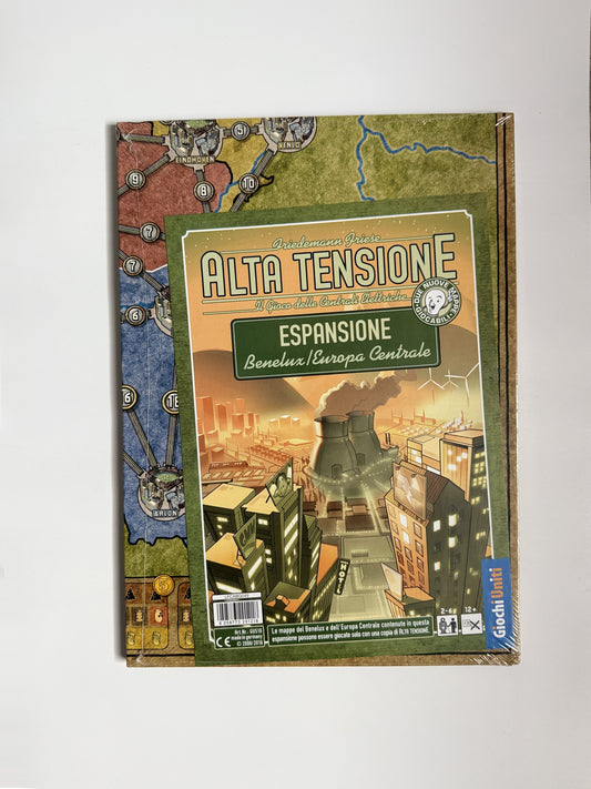 Alta Tensione Mappa Benelux Europa Centrale Espansione Gioco da tavolo Giochi Uniti