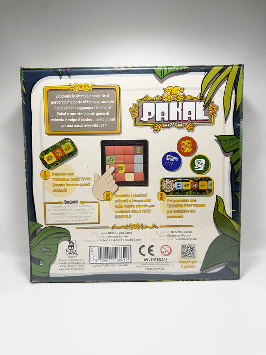 Pakal Scoprite il sentiero nascosto Gioco da tavolo Cranio Creations