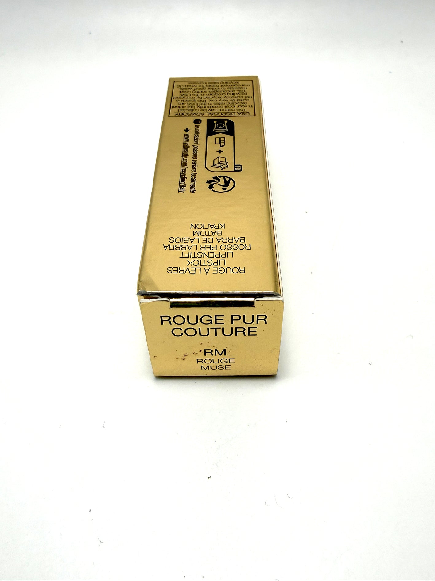 Yves Saint Laurent Rouge Pur Couture  RM Rouge Muse Rossetto Satinato YSL Make up Beauty