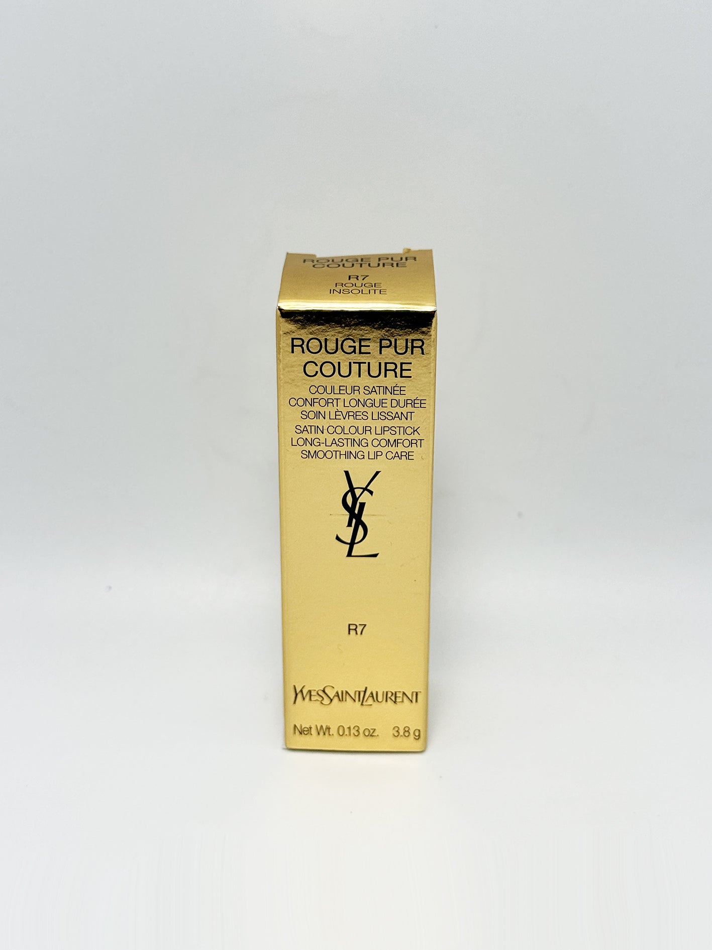 Yves Saint Laurent Rouge Pur Couture R7 Rouge Insolite Rossetto  Satinato YSL Beauty Trucco Make up
