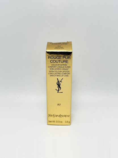 Yves Saint Laurent Rouge Pur Couture R7 Rouge Insolite Rossetto  Satinato YSL Beauty Trucco Make up