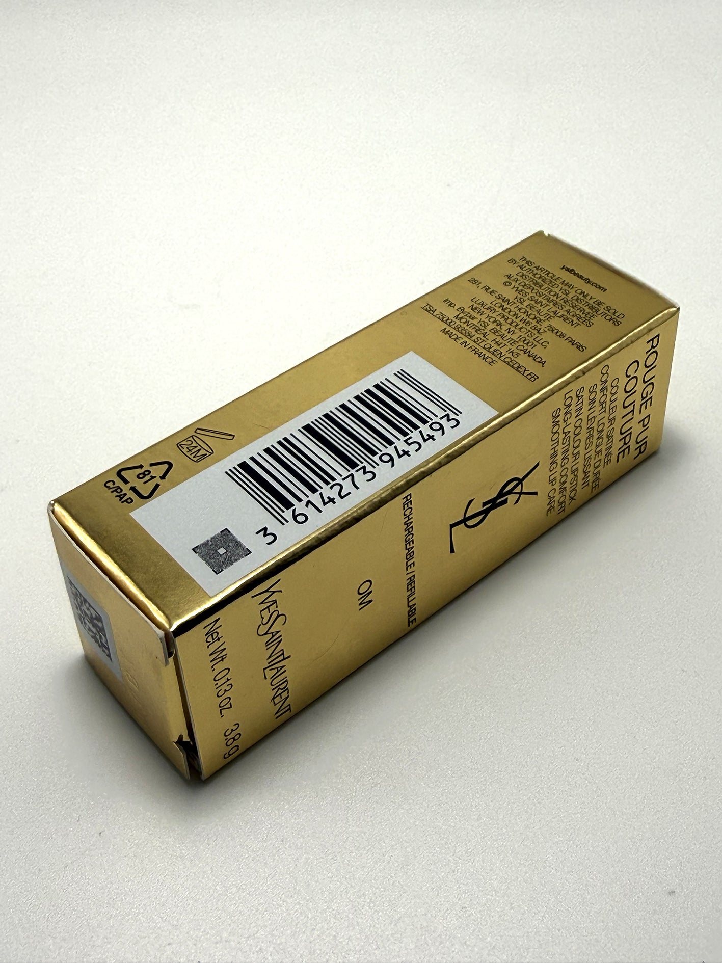 Yves Saint Laurent Rouge Pur Couture OM Orange Muse Rossetto Satinato YSL Beauty Trucco Make up