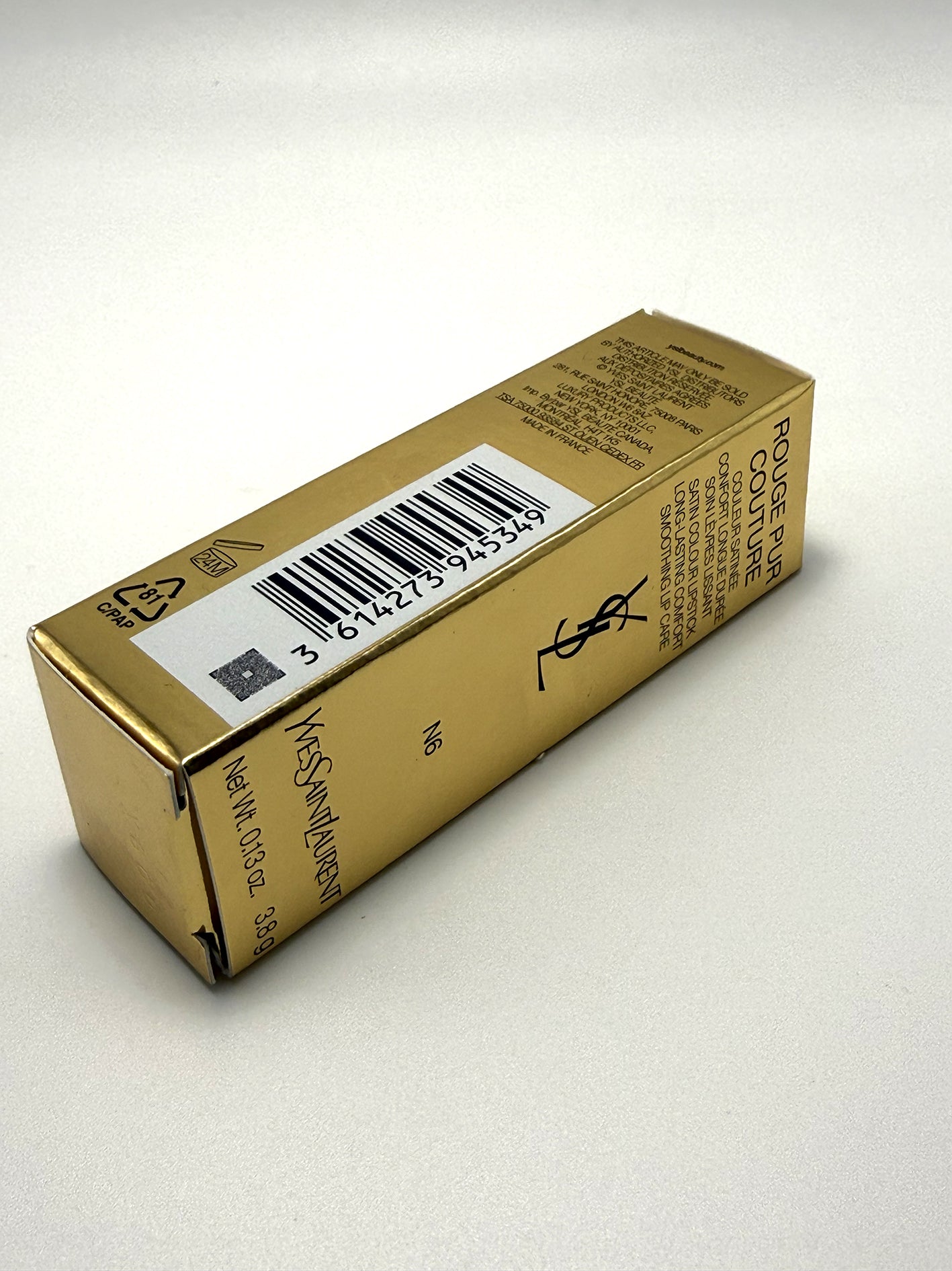 Yves Saint Laurent Rouge Pur Couture N6 Unshy Cacao Rossetto Satinato YSL Beauty Trucco Make up