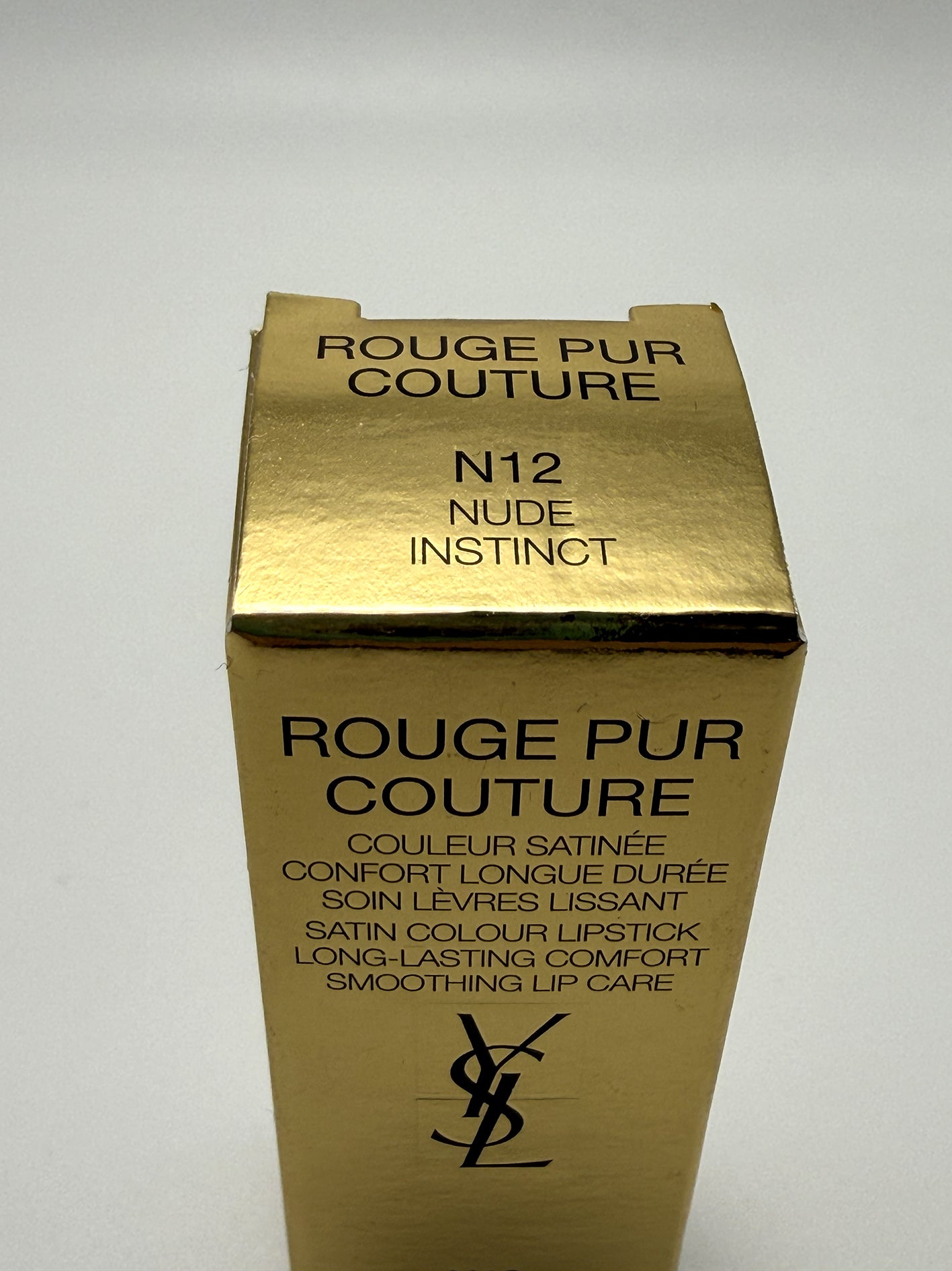 Yves Saint Laurent Rouge Pur Couture N12 Nude Instinct Rossetto Satinato YSL Beauty Trucco Make up