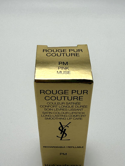 Yves Saint Laurent Rouge Pur Couture PM Pink Muse Rossetto Satinato YSL Beauty Trucco Make up