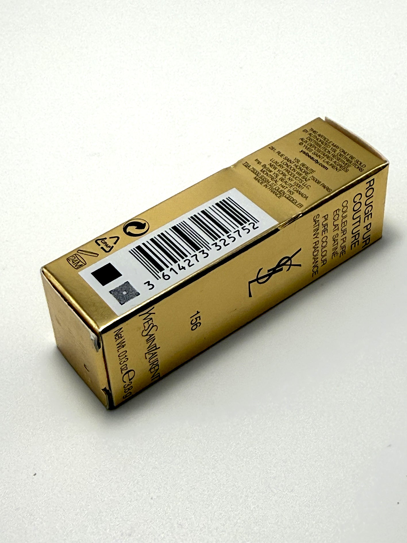 Yves Saint Laurent Rouge Pur Couture 156 Nu Trasgression Rossetto Satinato YSL Beauty Trucco Make up
