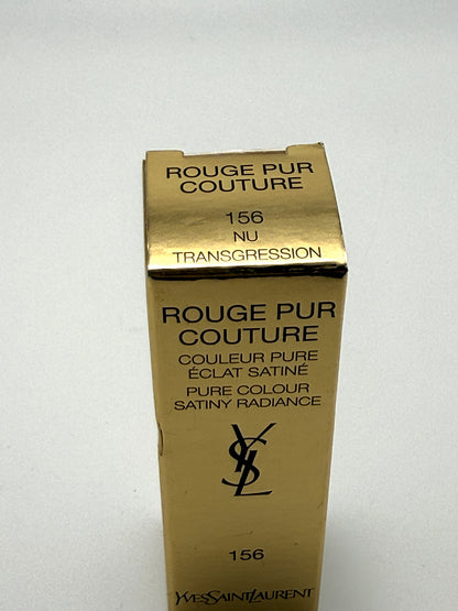 Yves Saint Laurent Rouge Pur Couture 156 Nu Trasgression Rossetto Satinato YSL Beauty Trucco Make up
