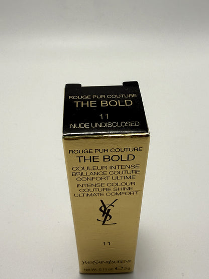 Yves Saint Laurent Rouge Pur Couture The Bold 11 Nude Undisclosed Rossetto YSL Beauty Make up Trucco