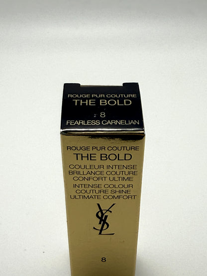 Yves Saint Laurent Rouge Pur Couture The Bold 8 Fearless Carnelian Rossetto YSL Beauty Make up Trucco