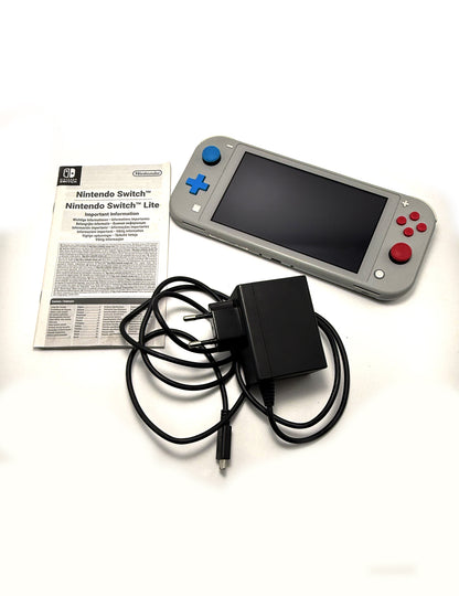Nintendo Switch Lite Pokemon Console Zacian & Zamazenta Limited Edition Sword and Shield