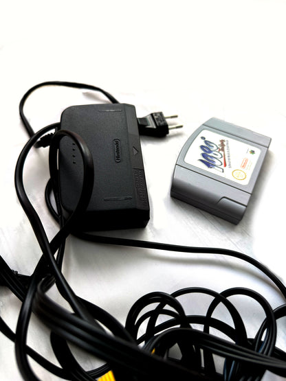 Nintendo 64 N64 Console PAL - 2 Controller - Alimentatore - 1 Gioco - Cavo Video e Adattatore Scart/RCA