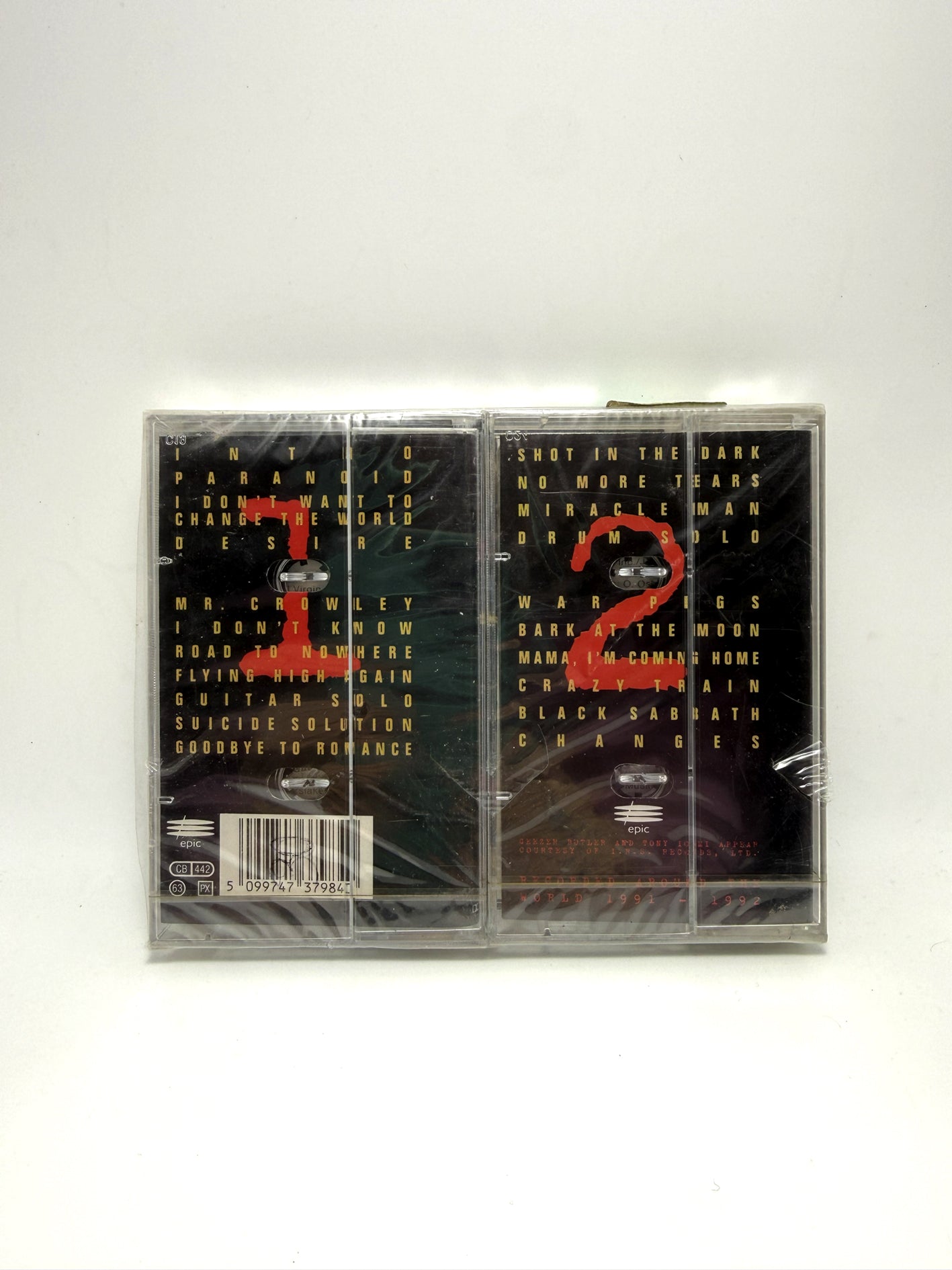 Ozzy Osbourne Live & Loud 2 x cassette audio mc - sigillate 1993