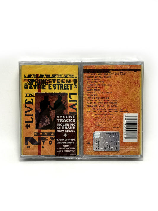 Bruce Springsteen & The E-Street Band - Live In New York City - 2 x cassette audio mc - sigillate 2001