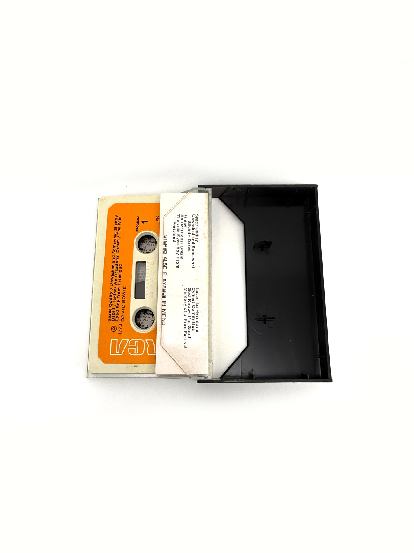David Bowie ‎– Space Oddity - cassetta audio mc 1973