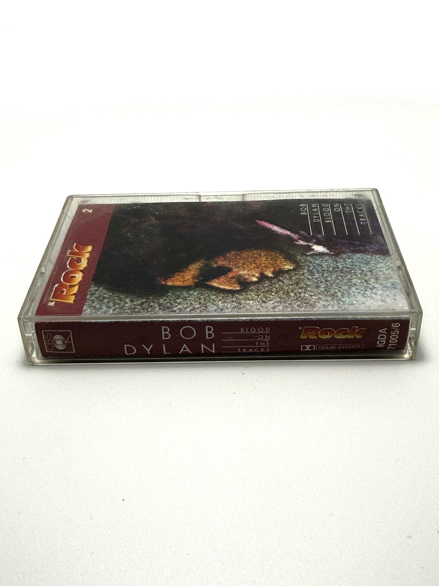 Bob Dylan ‎Blood On The Tracks cassetta audio mc 1988