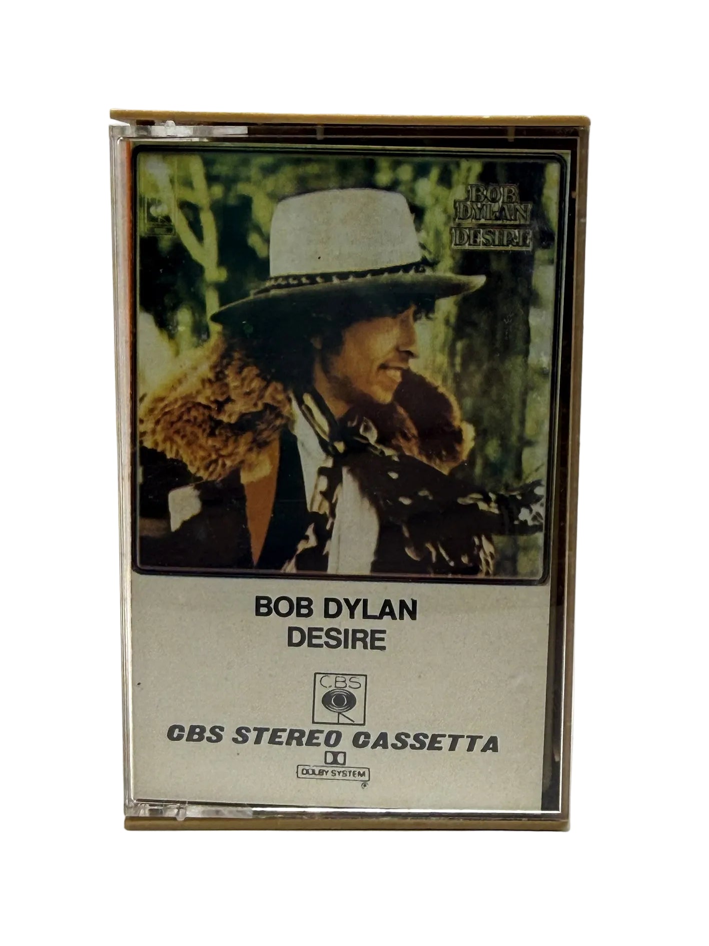 Bob Dylan Desire cassetta audio mc 1976