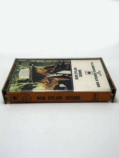 Bob Dylan Desire cassetta audio mc 1976