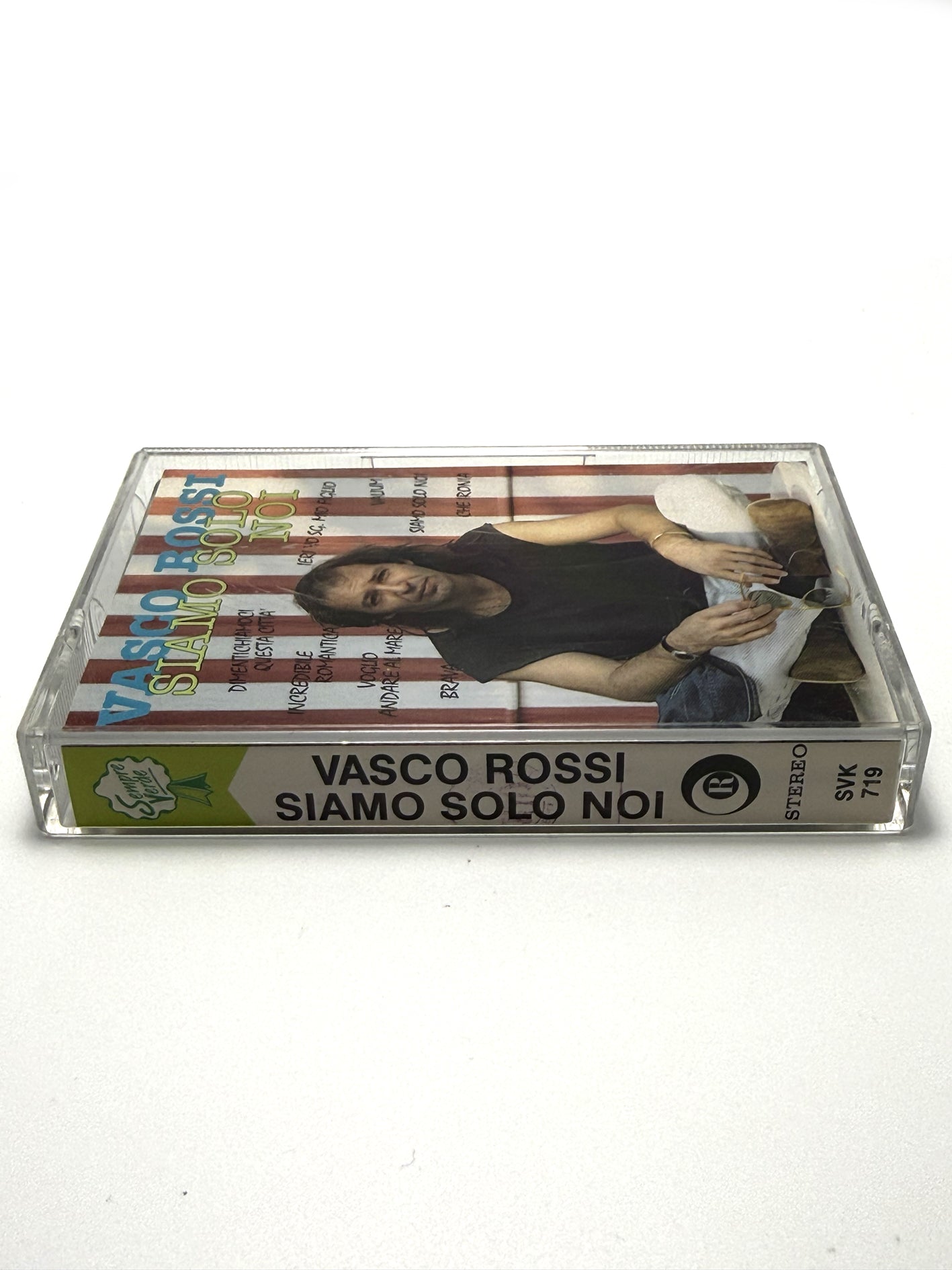 Vasco Rossi Siamo Solo Noi cassetta audio mc sempre verde 1985