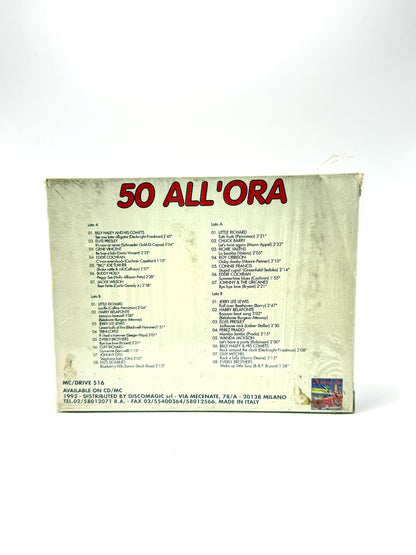 50 All'ora Various 2 x Cassette audio mc sigillate 1994