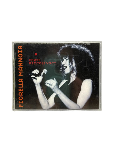 Fiorella Mannoia ‎Certe Piccole Voci Live 2 x Cassette audio mc sigillate 1999