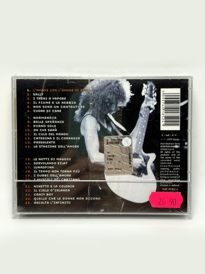 Fiorella Mannoia ‎Certe Piccole Voci Live 2 x Cassette audio mc sigillate 1999