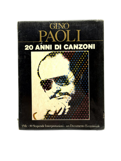 Gino Paoli 20 anni di canzoni 2 x Cassette audio mc sigillate 1985